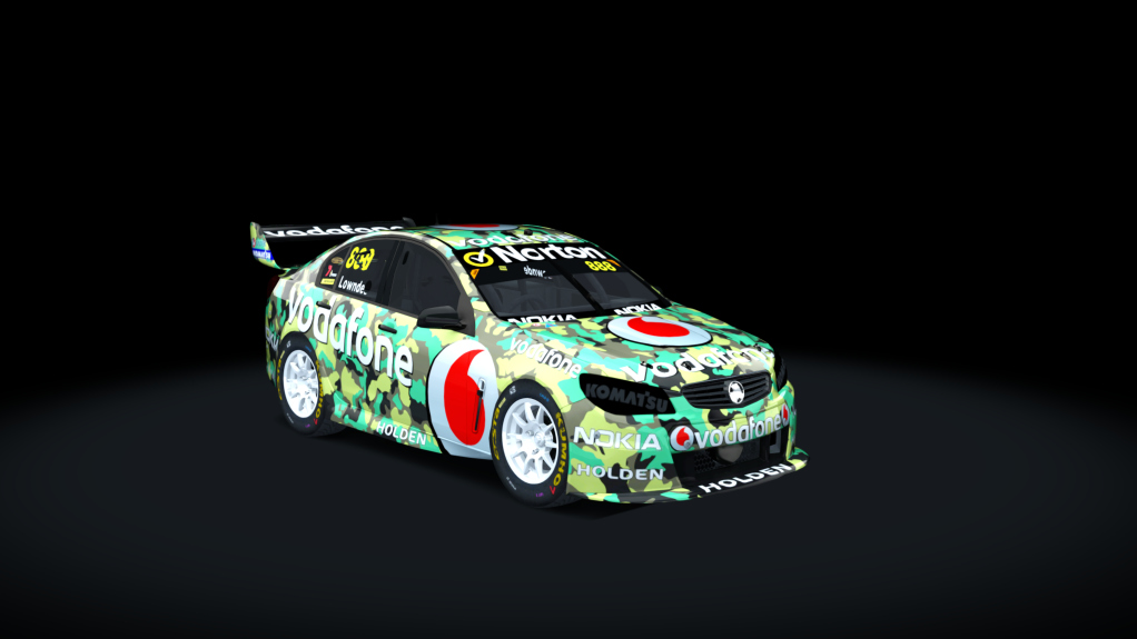 Aussie Racing Cars (EARC) Holden Commodore VF, skin 2011_888_camo