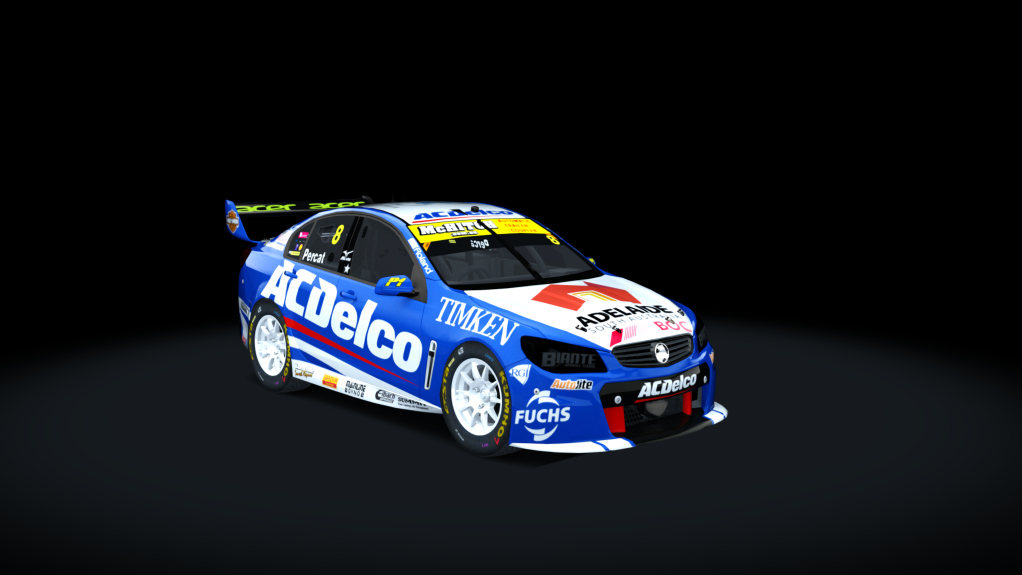 Aussie Racing Cars (EARC) Holden Commodore VF, skin 2017_Brad_Jones_Racing_Rd09