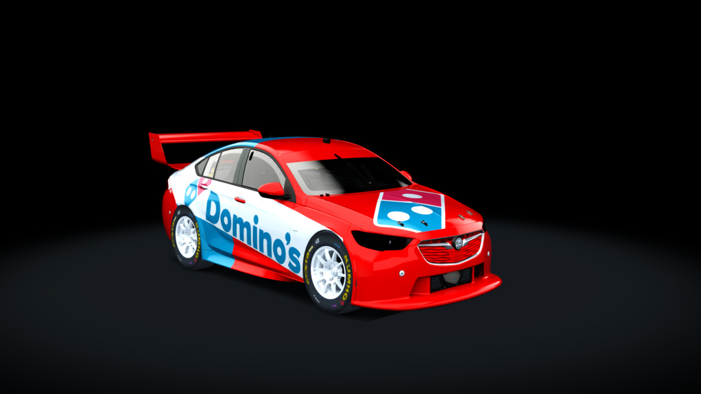 Aussie Racing Cars (EARC) Holden Commodore ZB, skin Dominos