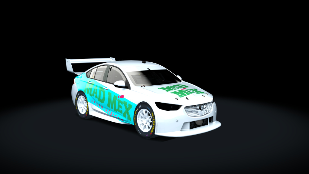 Aussie Racing Cars (EARC) Holden Commodore ZB, skin Mad Mex