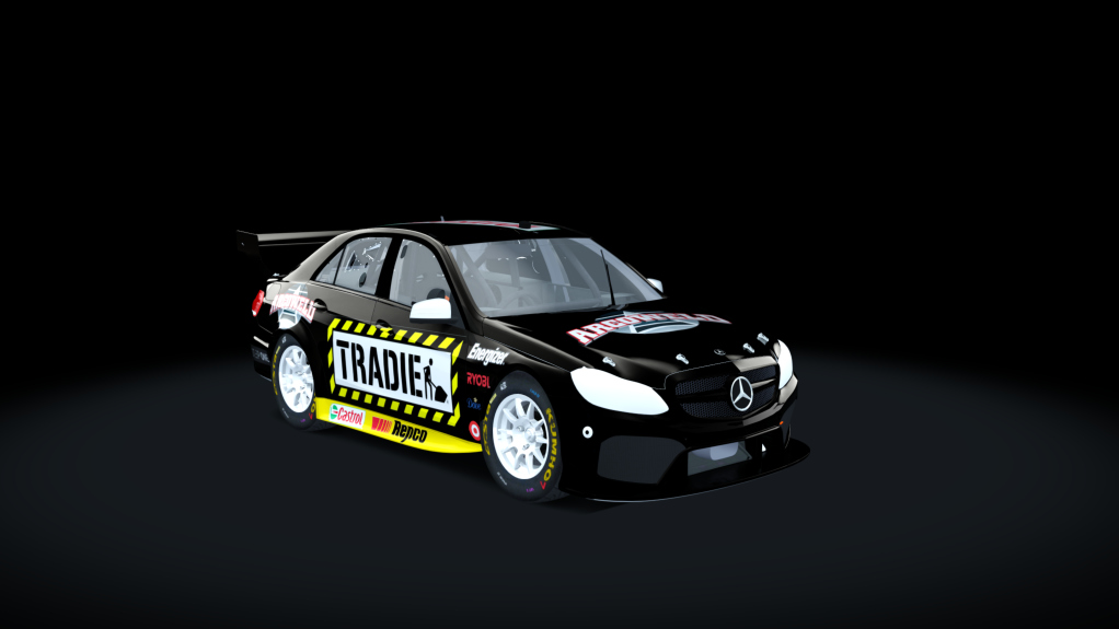 Aussie Racing Cars (EARC) Mercedes E63 AMG, skin Tradie