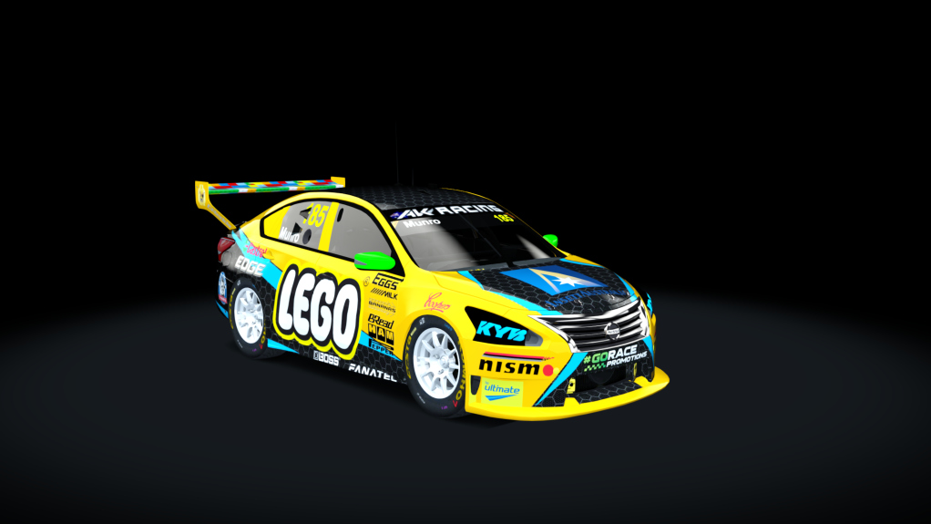 Aussie Racing Cars (EARC) Nissan Altima L33, skin WIPorange