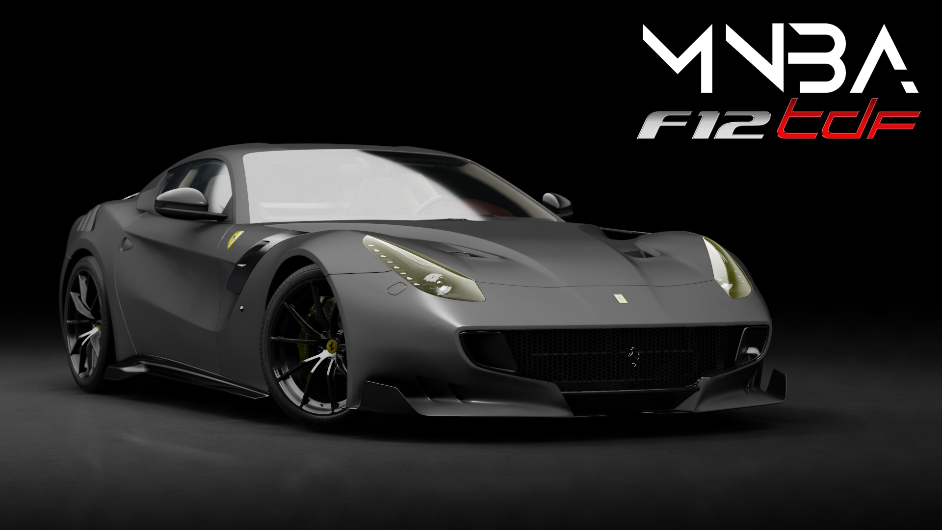 Ferrari F12 TDF, skin Mat Grey