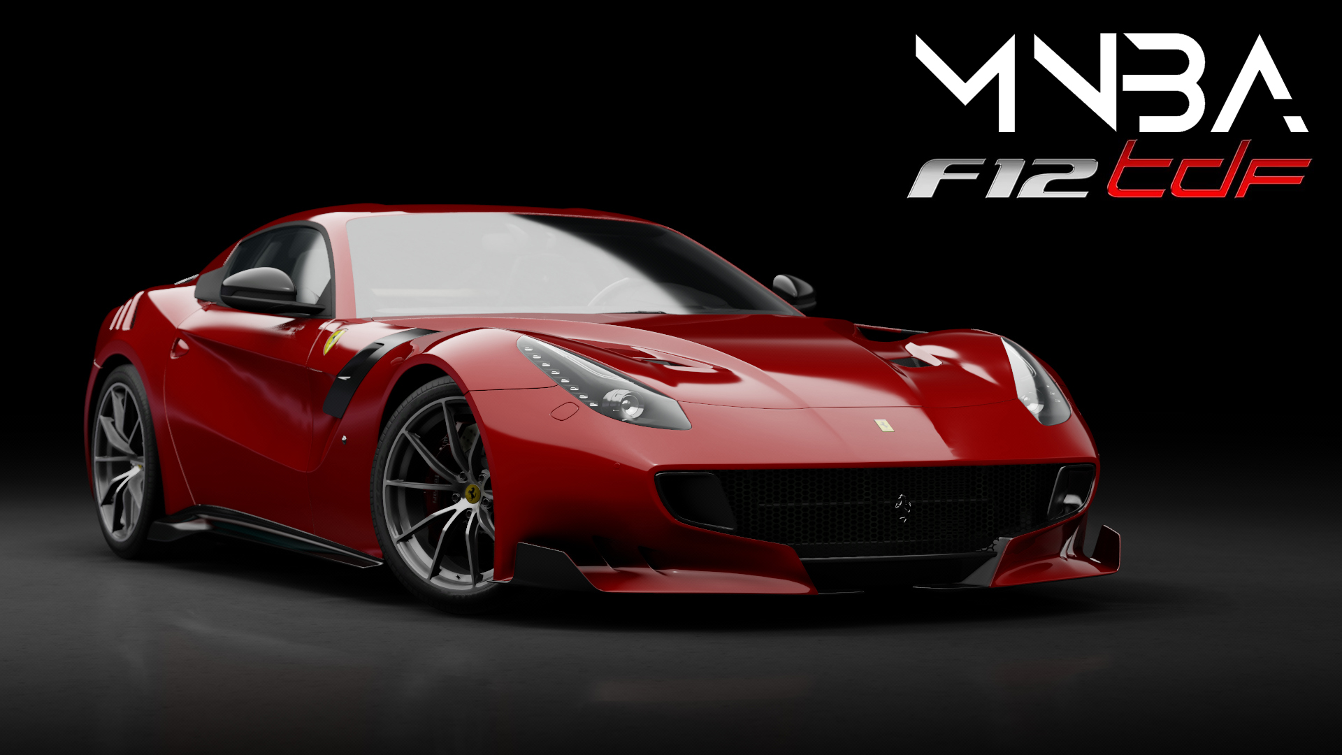 Ferrari F12 TDF, skin Rosso Corsa