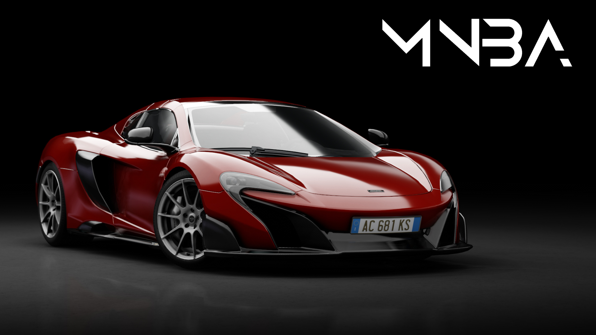 McLaren 675LT Spider, skin Red