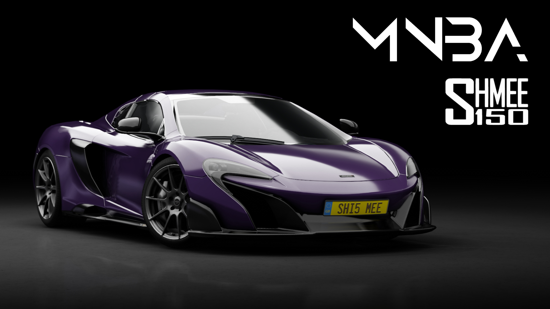 McLaren 675LT Spider, skin Shmee_Purple