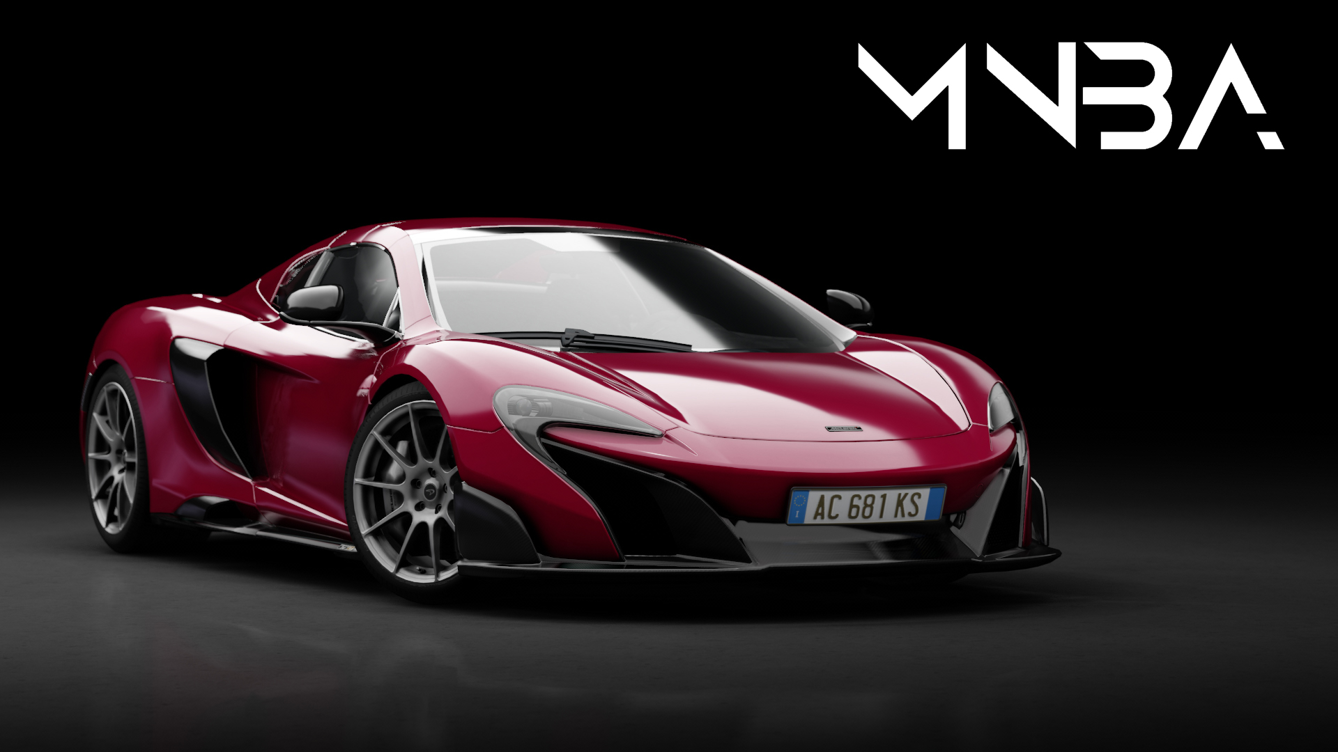 McLaren 675LT Spider, skin envy_cardinal_red