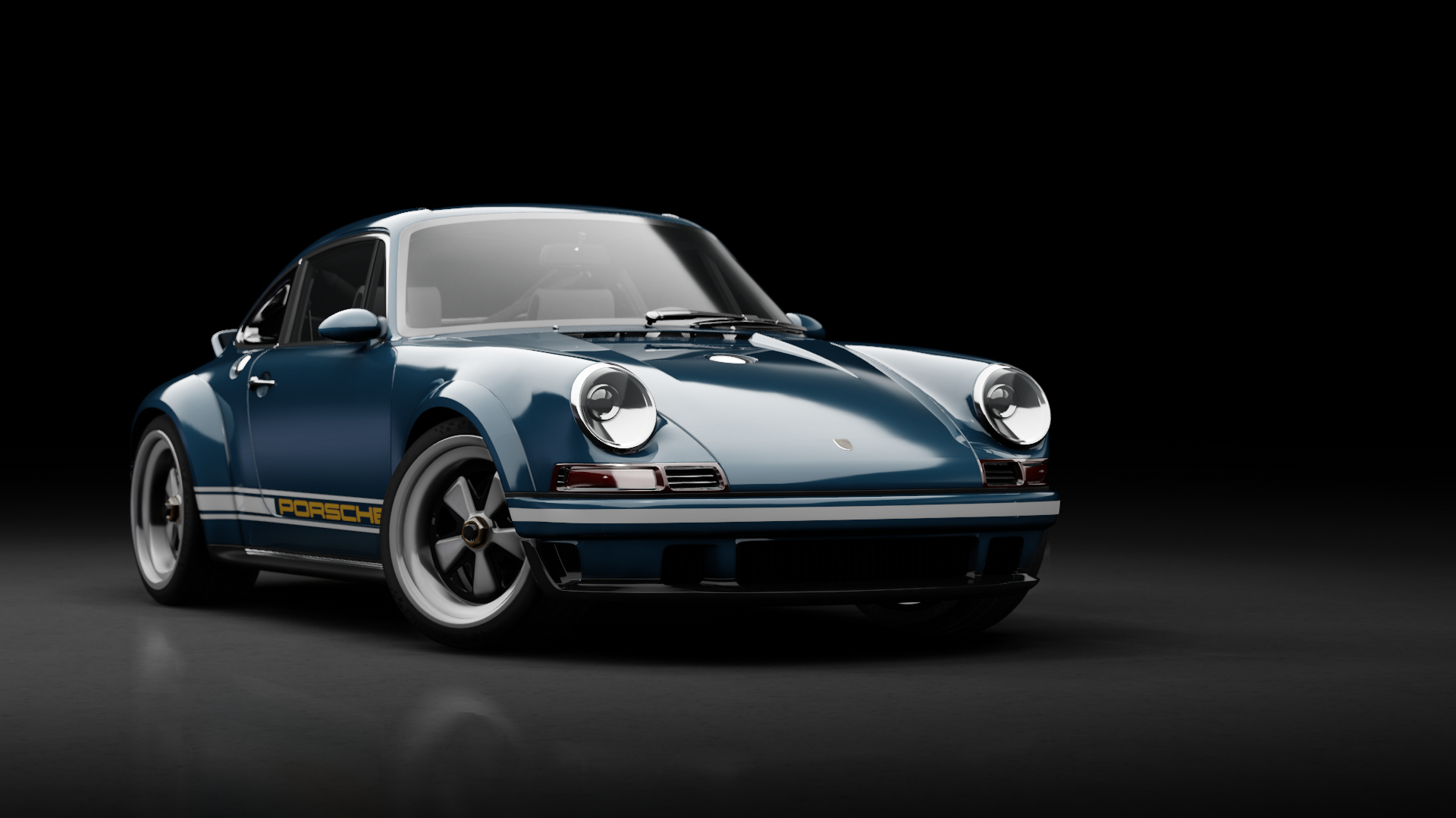 Porsche 911 Singer DLS, skin 046_blue