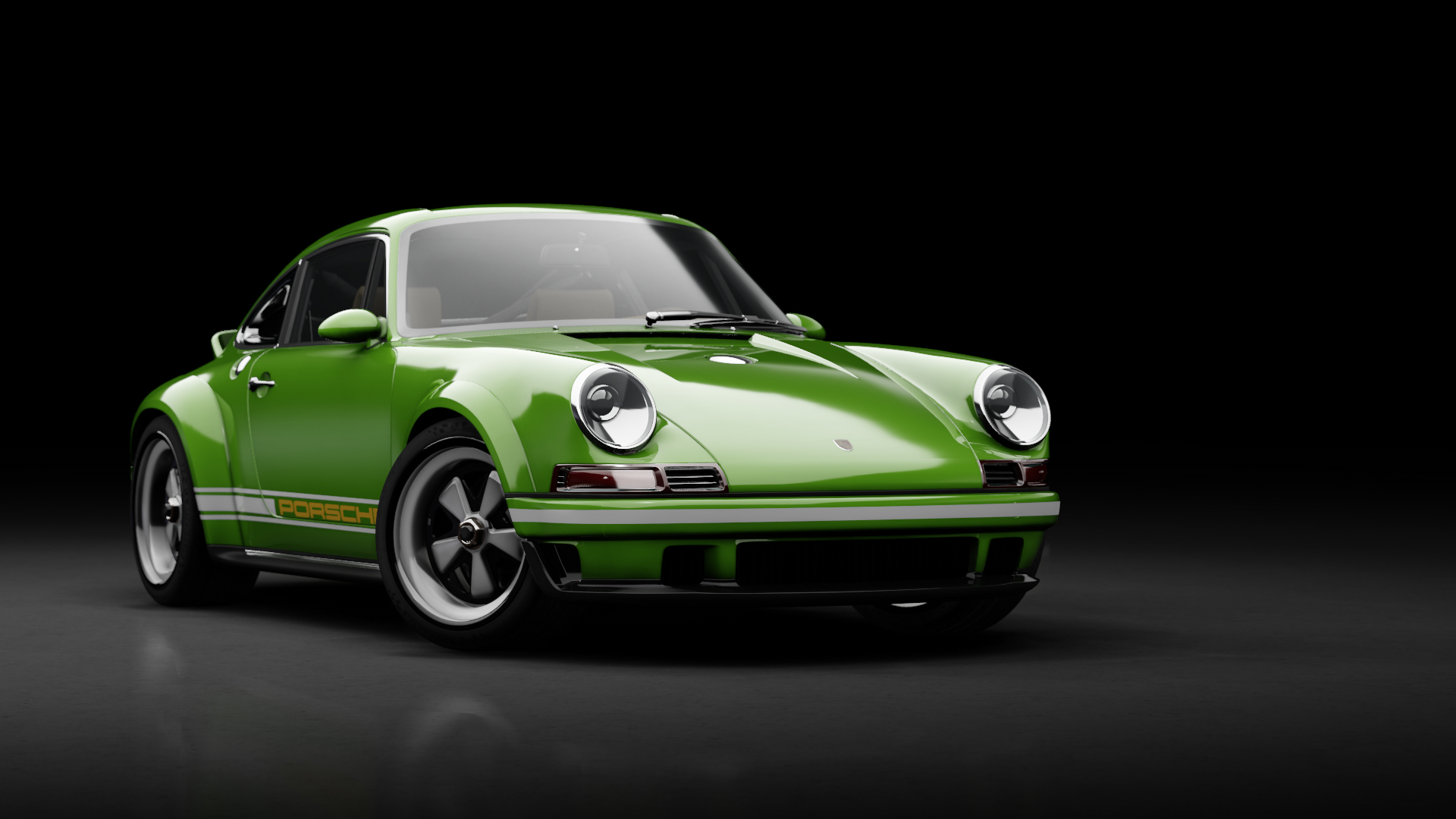 Porsche 911 Singer DLS, skin 055_green