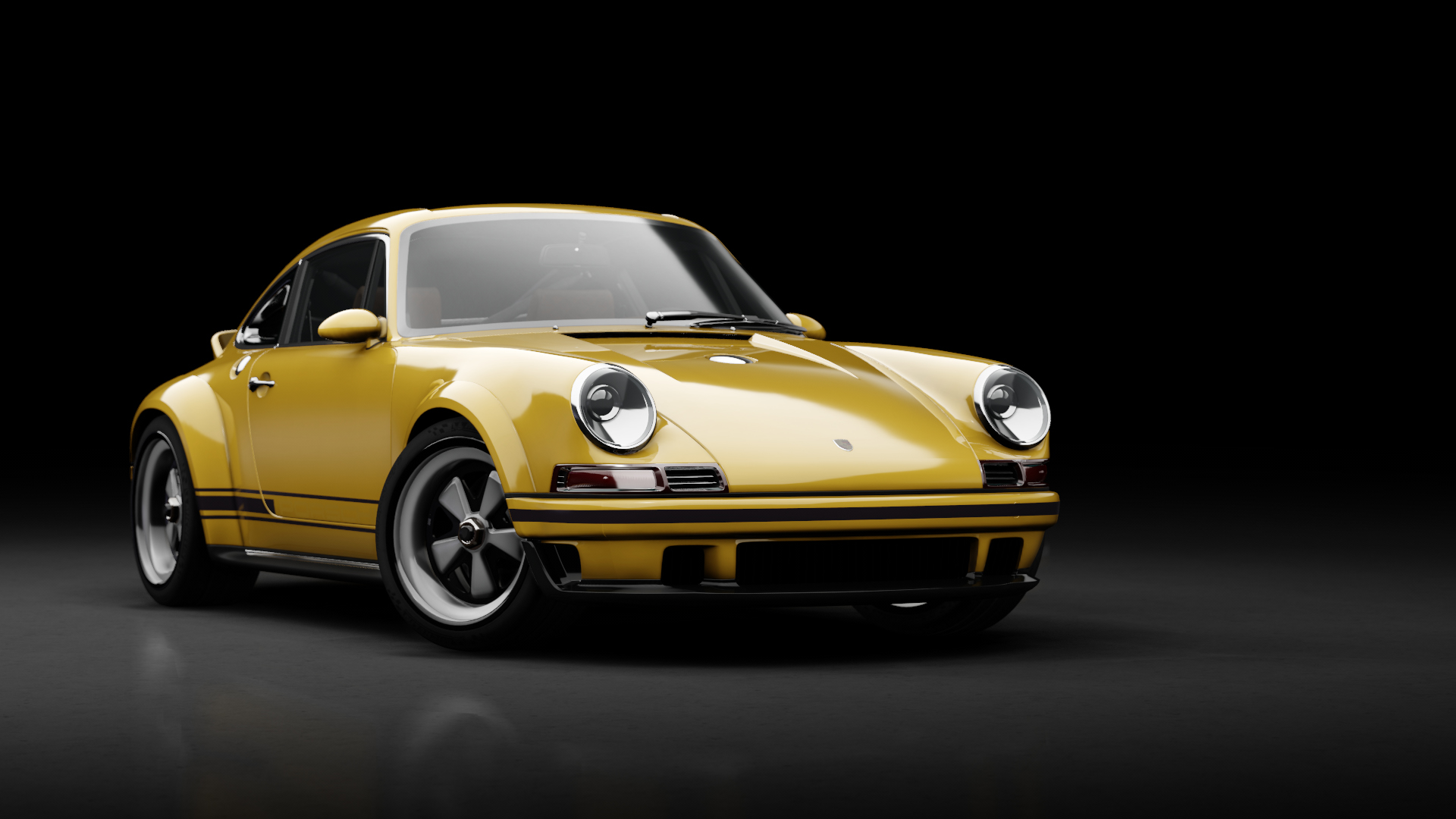 Porsche 911 Singer DLS, skin 062_yellow