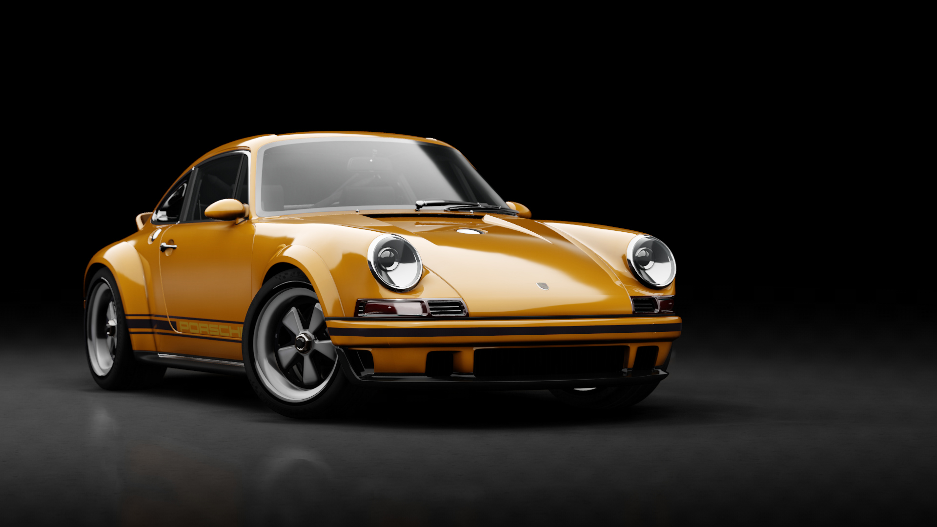 Porsche 911 Singer DLS, skin 064_orange