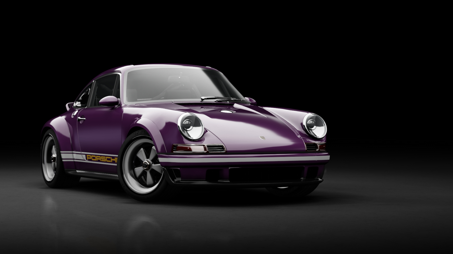 Porsche 911 Singer DLS, skin 089_violet