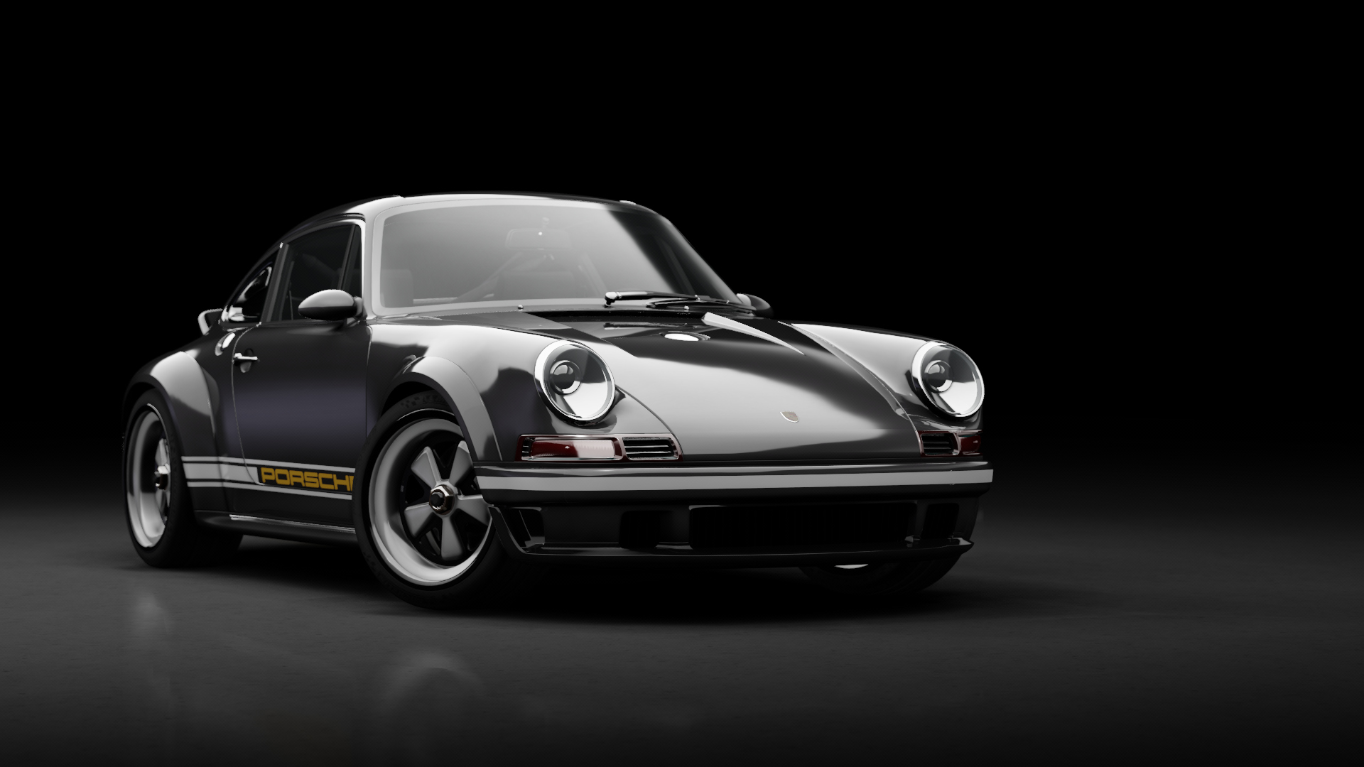 Porsche 911 Singer DLS, skin 101_dark_grey