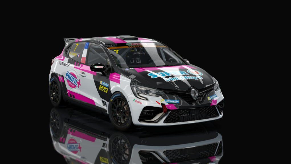 Renault Clio 5 Cup, skin 7_profil