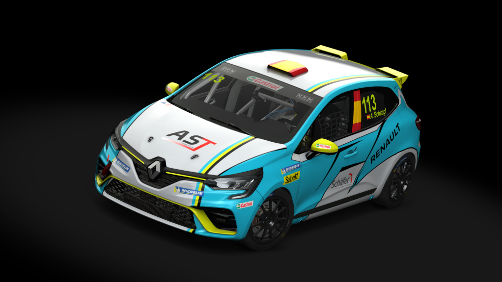 Renault Clio 5 Cup, skin astcompetition_113_schimpf