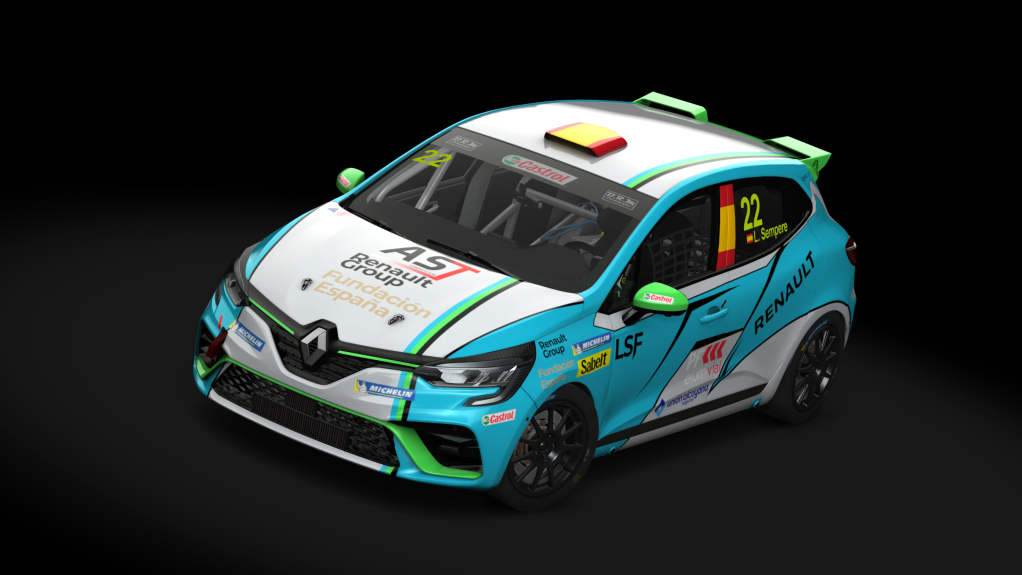 Renault Clio 5 Cup, skin astcompetition_22_sempere