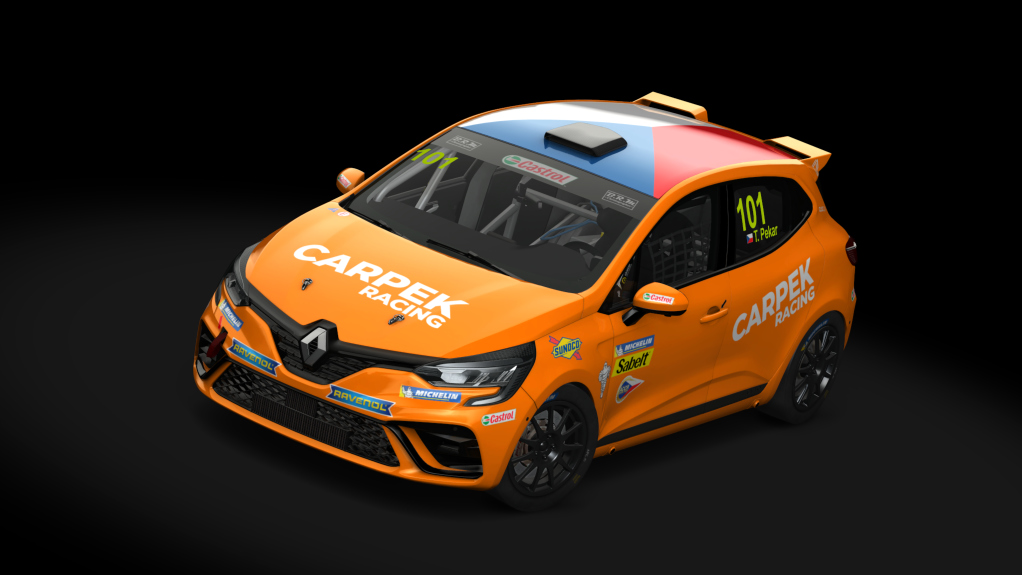 Renault Clio 5 Cup, skin carpekracing_101_pekar