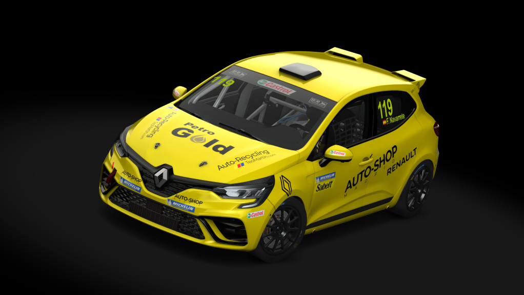 Renault Clio 5 Cup, skin chefosport_119_navarrete