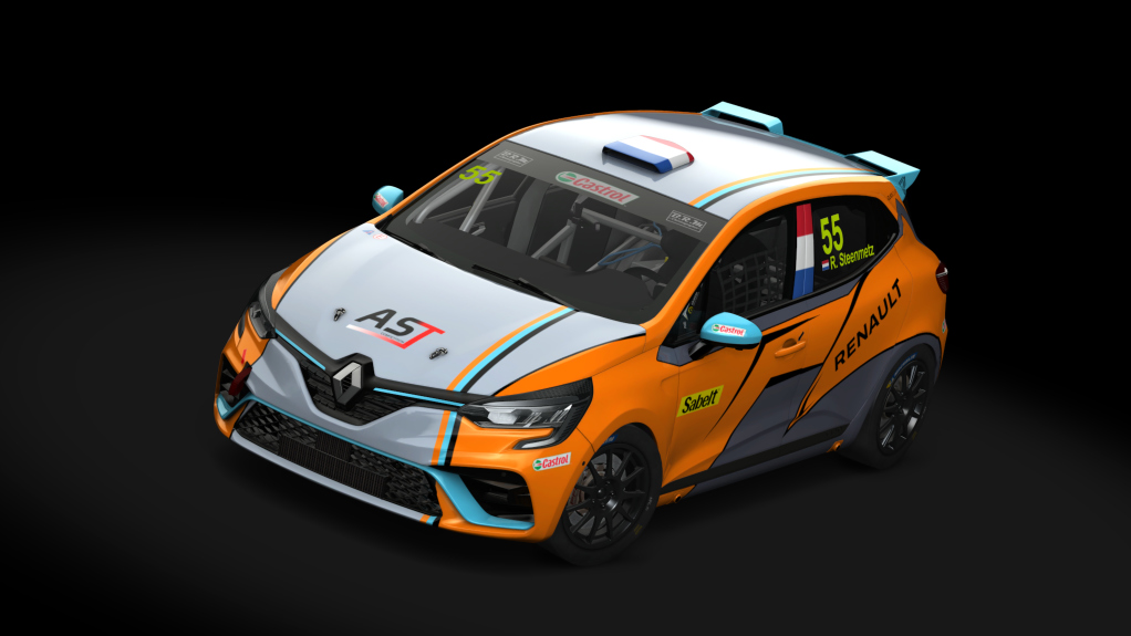 Renault Clio 5 Cup, skin chefosport_55_steenmetz