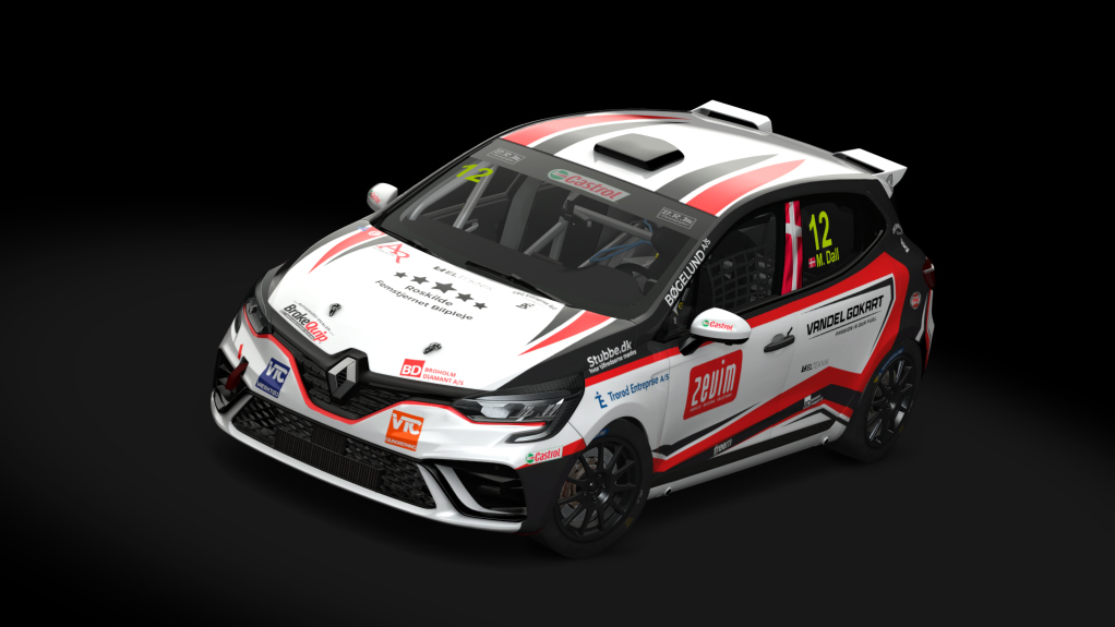 Renault Clio 5 Cup, skin dallracing_12_dall