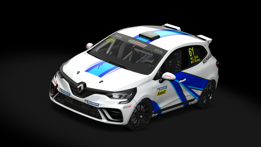 Renault Clio 5 Cup, skin essecorse_61_romeo_gioia