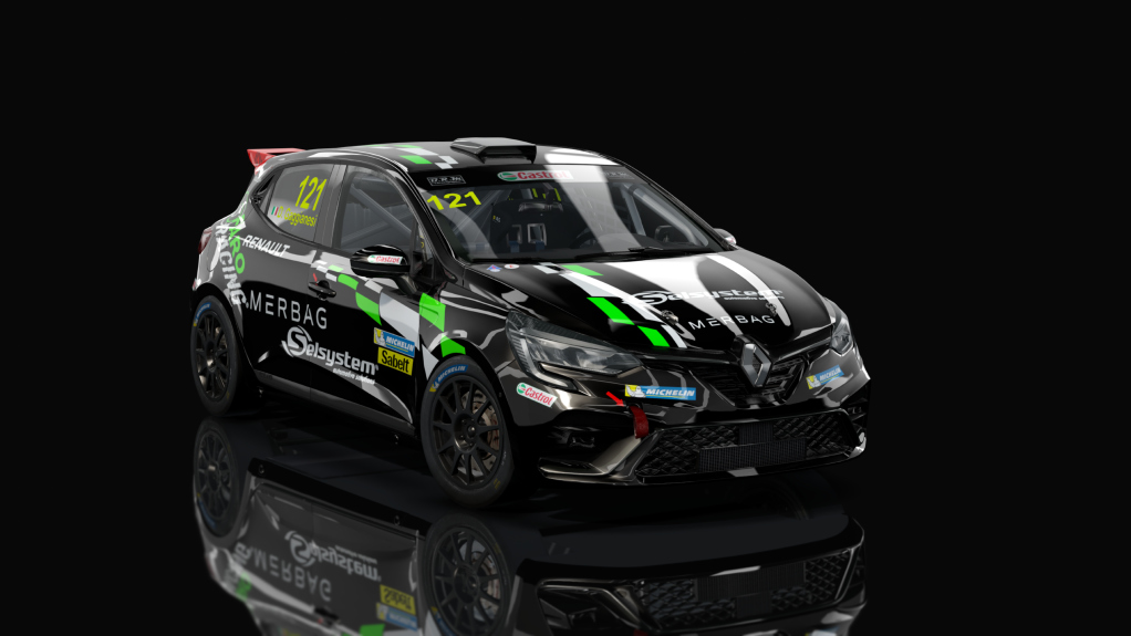 Renault Clio 5 Cup, skin faroracing_121_gaggianesi