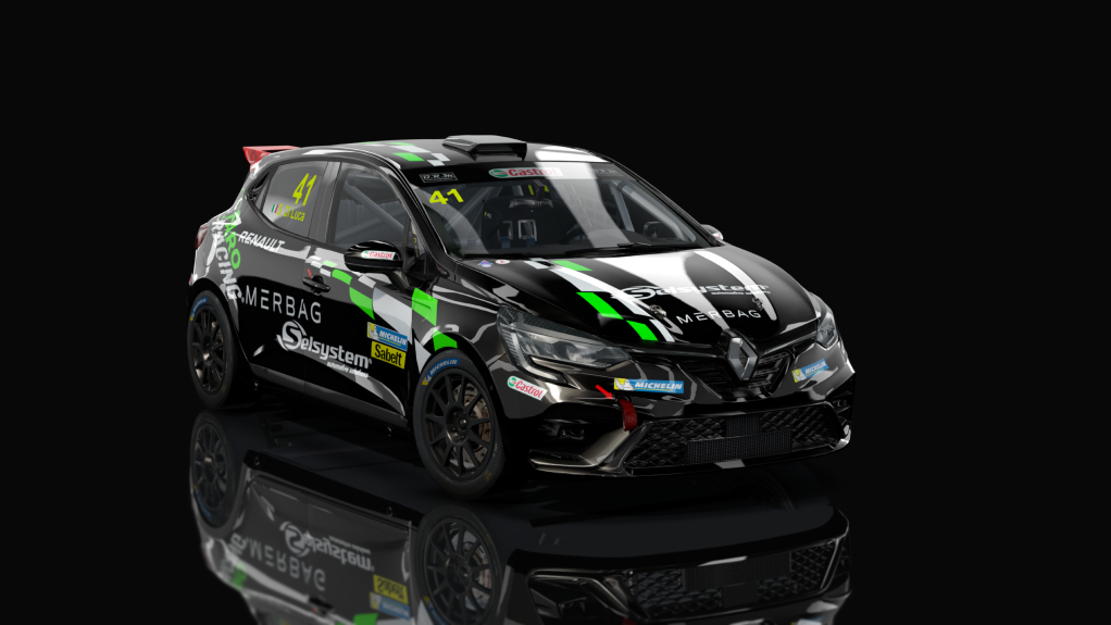 Renault Clio 5 Cup, skin faroracing_41_di_luca