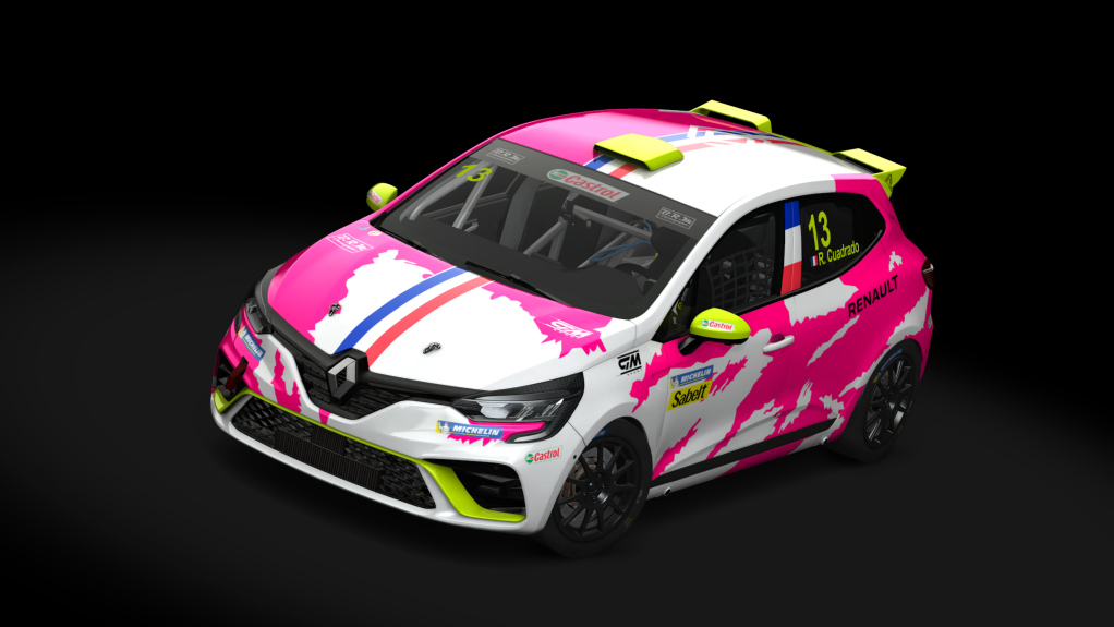 Renault Clio 5 Cup, skin gmsport_13_cuadrado