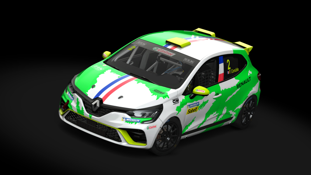 Renault Clio 5 Cup, skin gmsport_2_coruble
