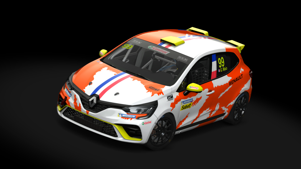 Renault Clio 5 Cup, skin gmsport_99_maio