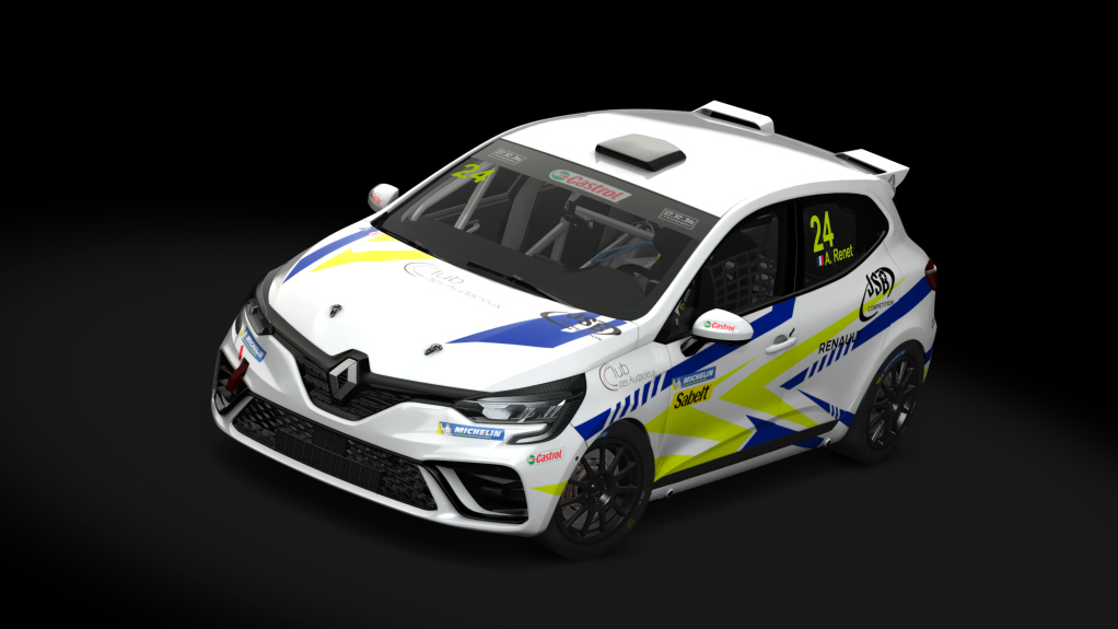 Renault Clio 5 Cup, skin jsbcompetition_24_renet