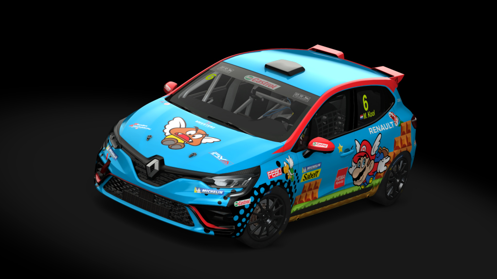 Renault Clio 5 Cup, skin koolracing_6_kool