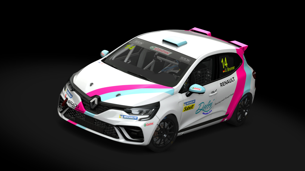 Renault Clio 5 Cup, skin lcbracing_14_brunner