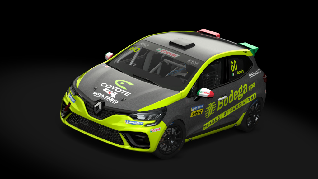 Renault Clio 5 Cup, skin mcmotortecnica_60_arduini