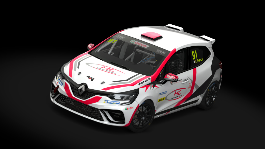 Renault Clio 5 Cup, skin mcmotortecnica_91_franca