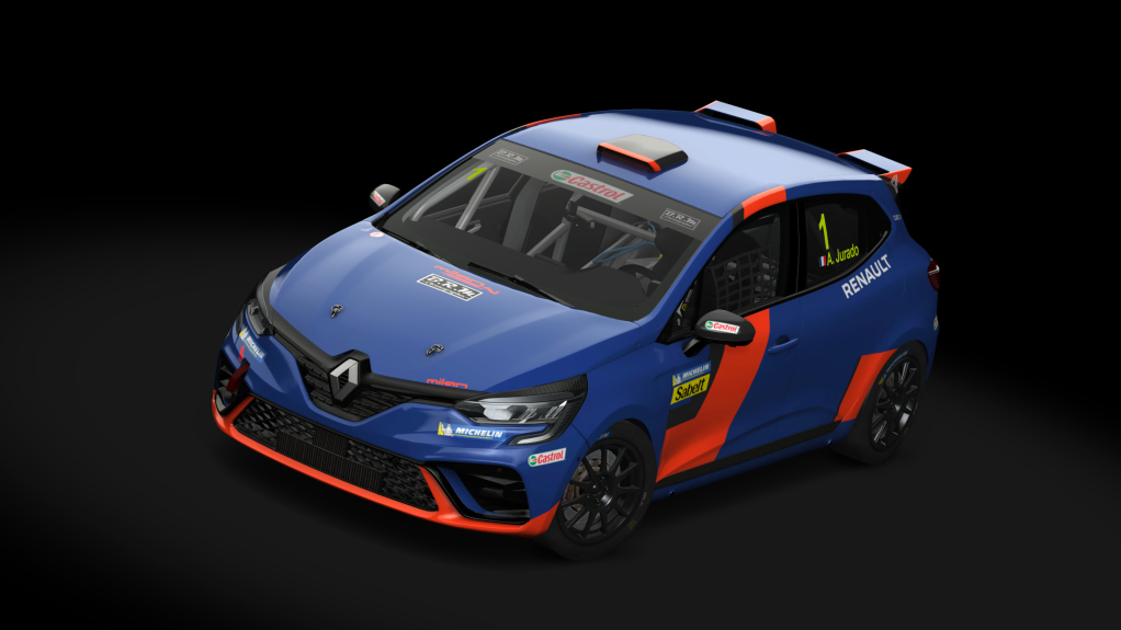 Renault Clio 5 Cup, skin milancompetition_1_jurado