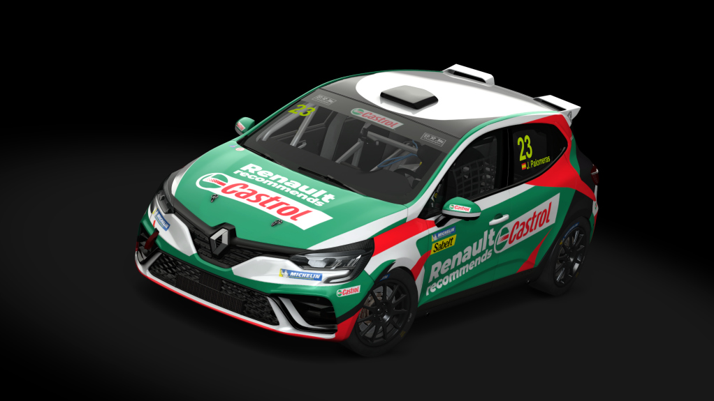 Renault Clio 5 Cup, skin milancompetition_23_palomeras