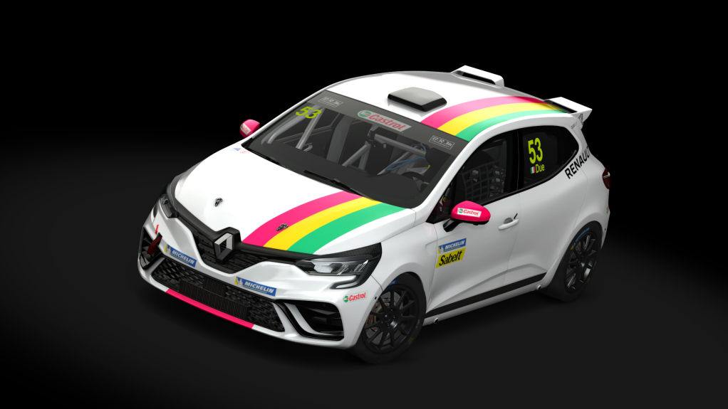 Renault Clio 5 Cup, skin oregonteam_53_due