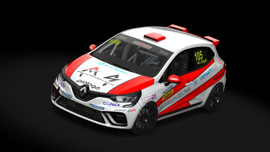 Renault Clio 5 Cup, skin progettoe20motorsport_105_brigatti