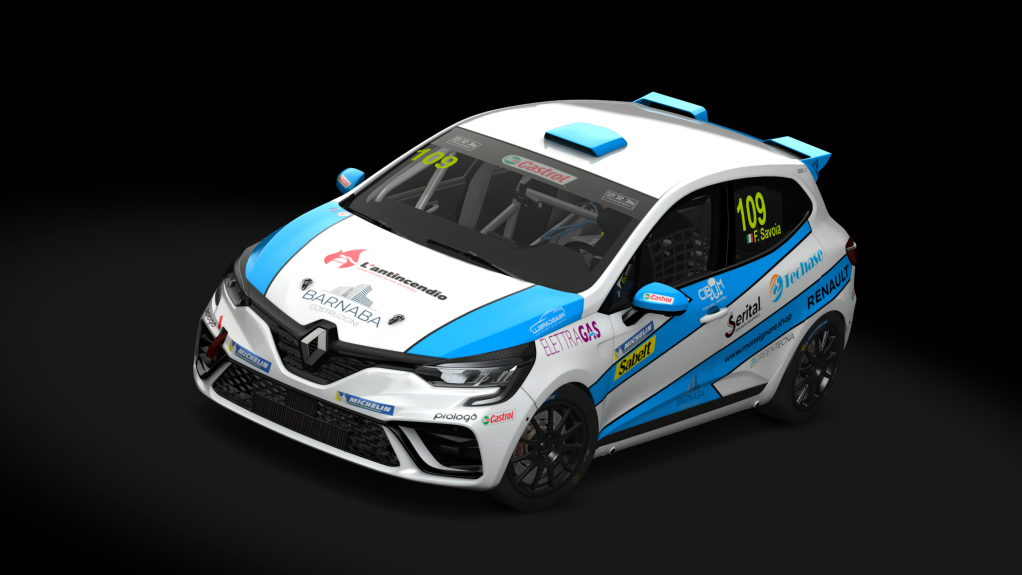 Renault Clio 5 Cup, skin progettoe20motorsport_109_savoia