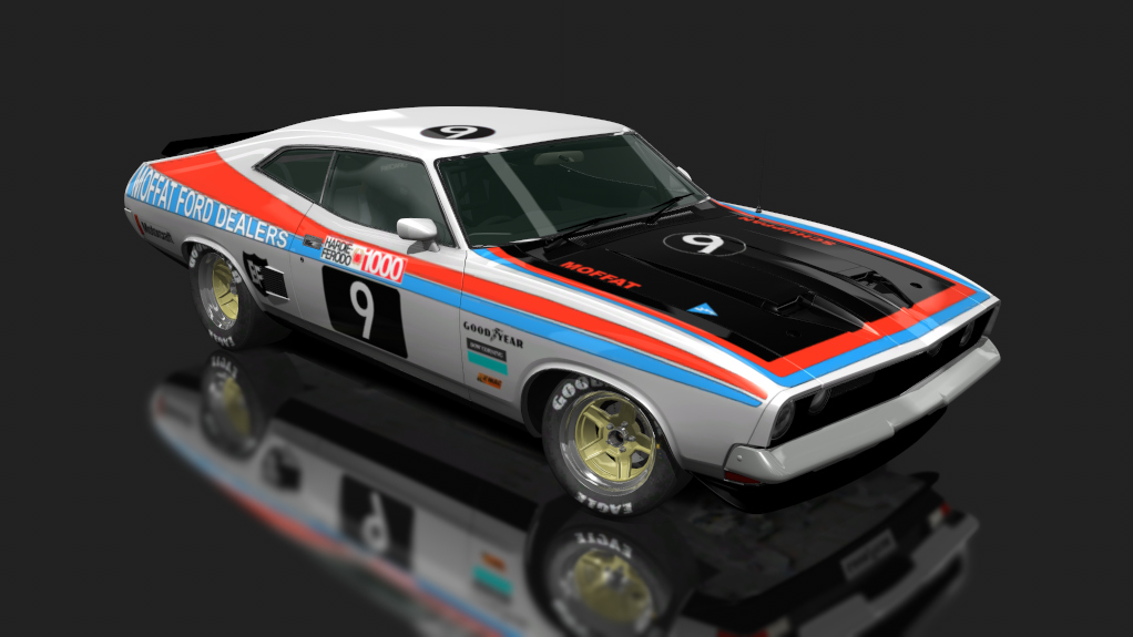 ATCC GrpC Ford Falcon XB, skin Moffat Racing MoffatSchuppan Bathurst 1976