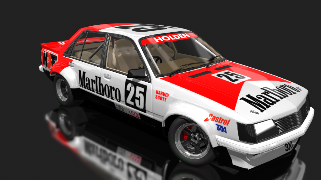 ATCC GrpC Holden VH Commodore, skin HDT_Harvey_25