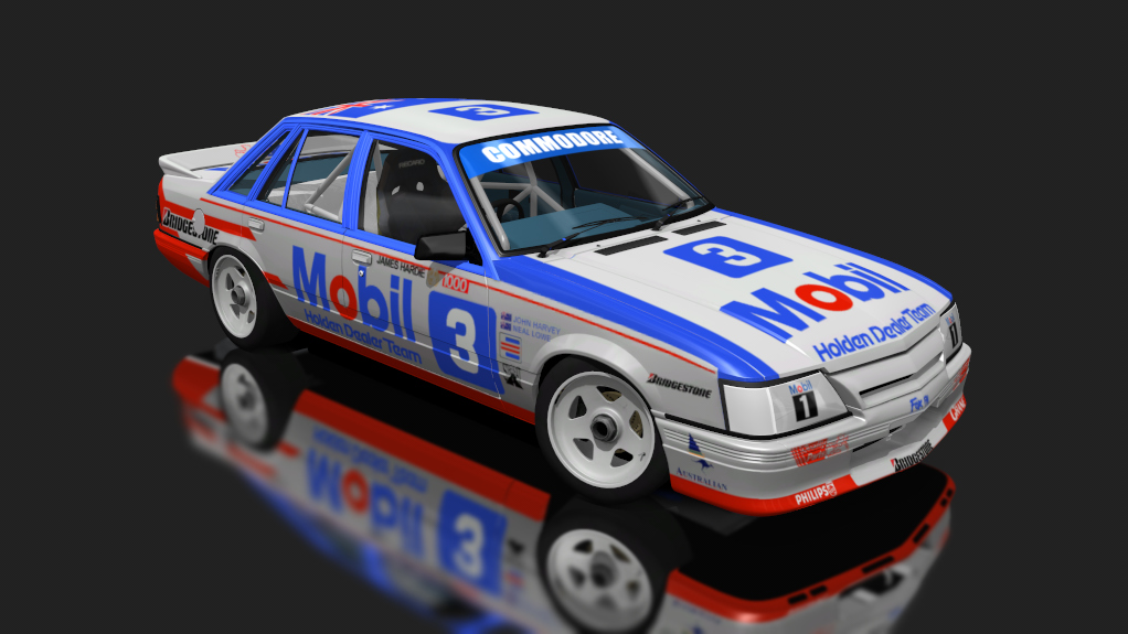 ATCC Grp A Holden VK, skin Harvey Bathurst 1986