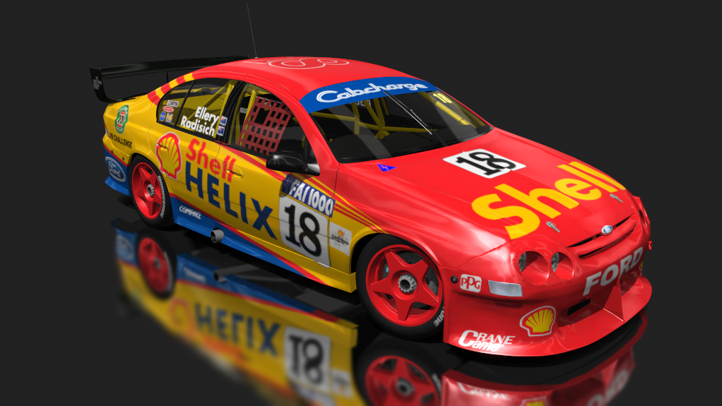 ATCC V8 Supercars - Ford AU, skin 1999_bathurst_018_shell