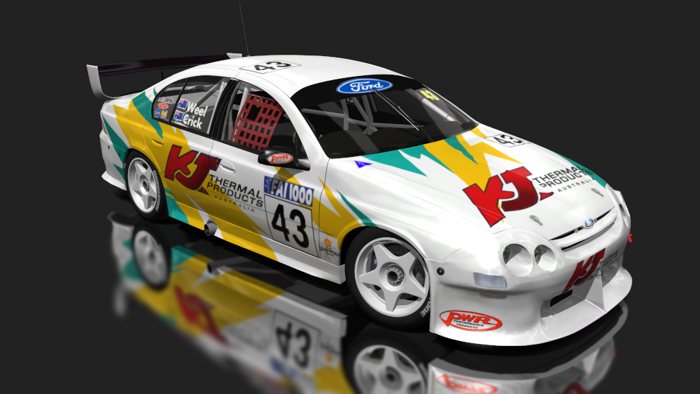 ATCC V8 Supercars - Ford AU, skin 1999_bathurst_043_weel