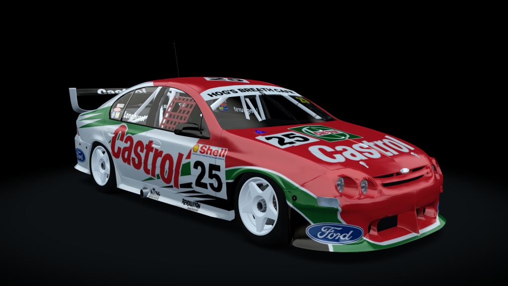 ATCC V8 Supercars - Ford AU, skin 1999_castrol_25_atcc