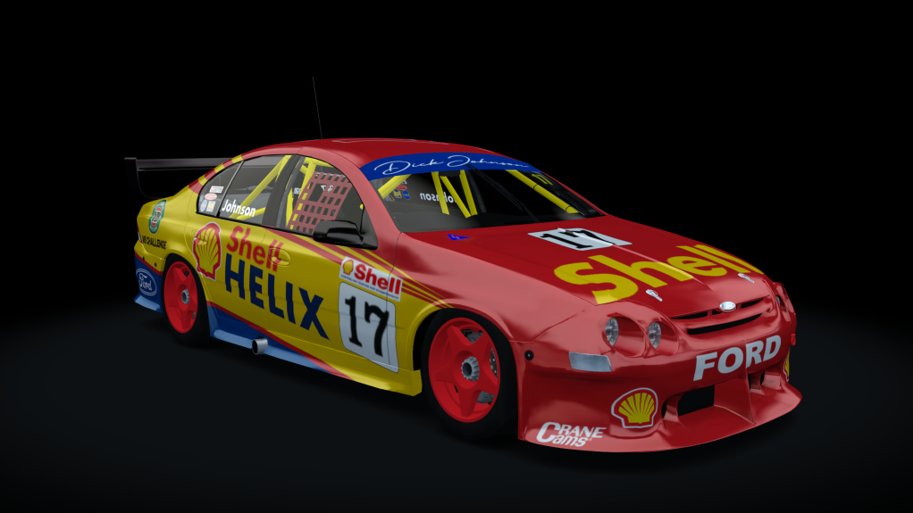 ATCC V8 Supercars - Ford AU, skin 1999_shell_17_atcc