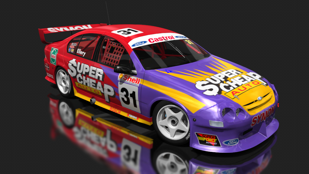 ATCC V8 Supercars - Ford AU, skin 2000_atcc_031_ellery