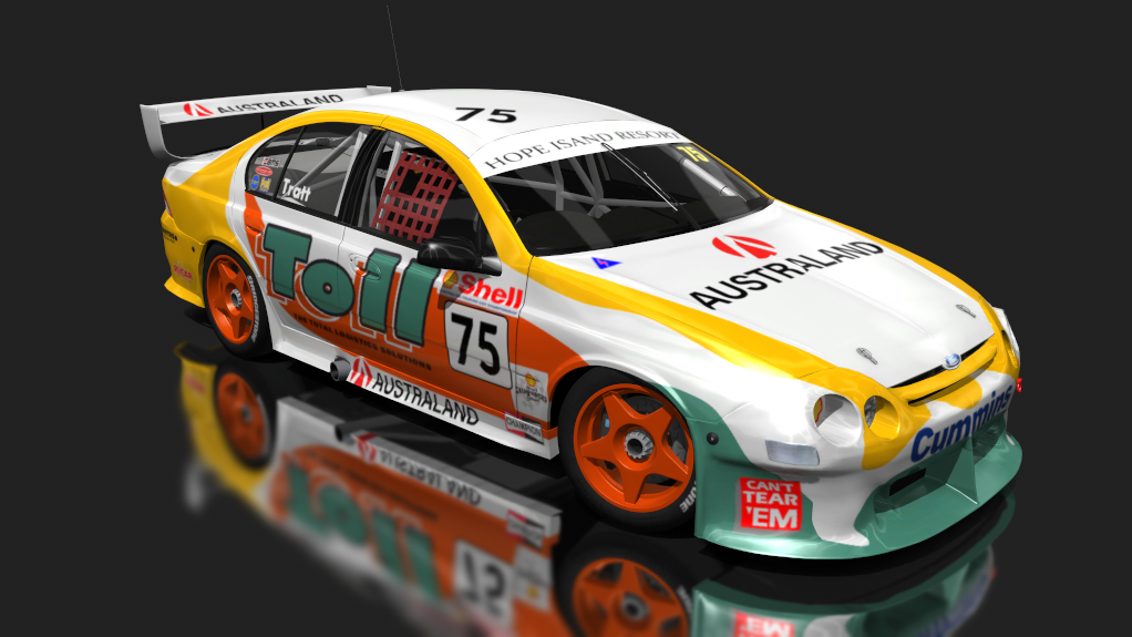 ATCC V8 Supercars - Ford AU, skin 2000_atcc_075_toll