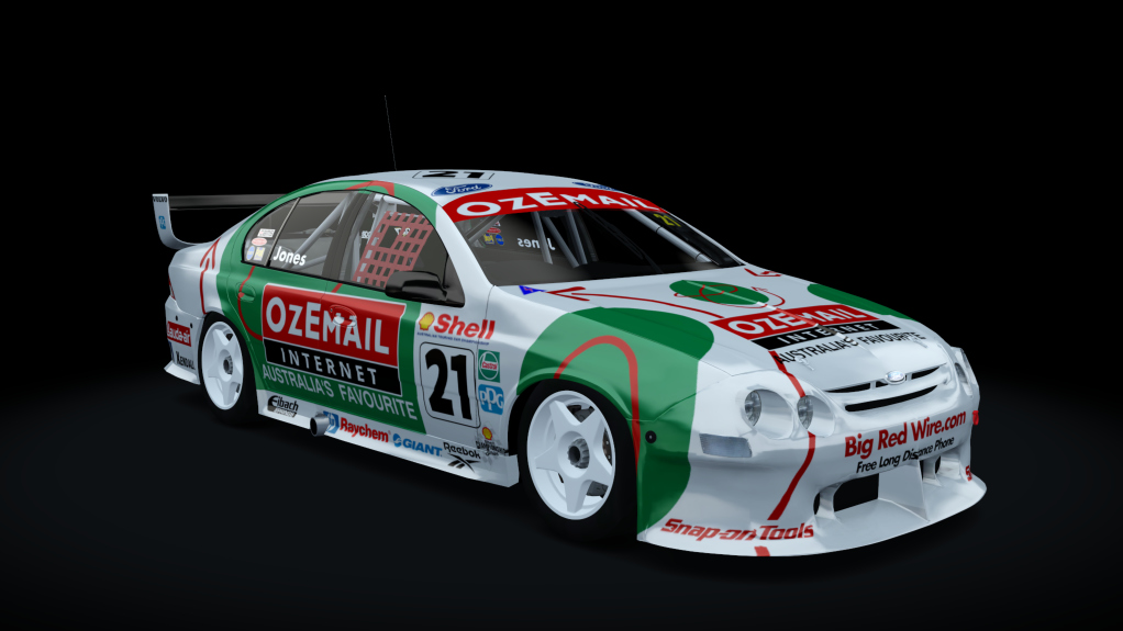 ATCC V8 Supercars - Ford AU, skin 2000_jones_21_atcc